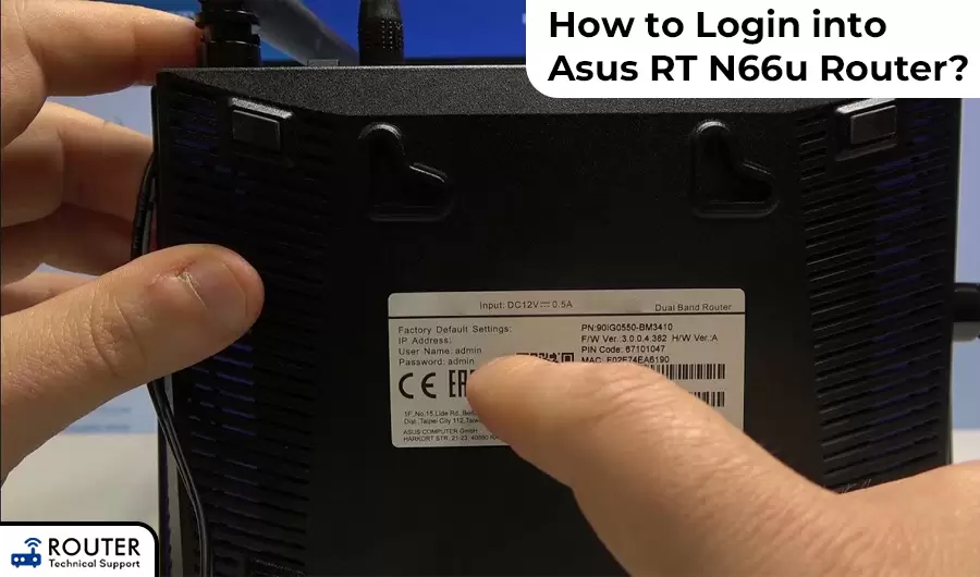How to Login into Asus RT N66u Router?