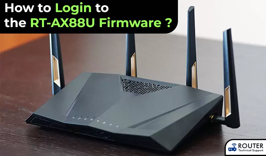 How to Login to the RT-AX88U Firmware ?