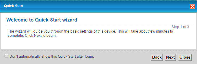 setup Zyxel router