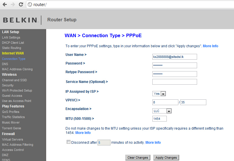 change router mac address comcast