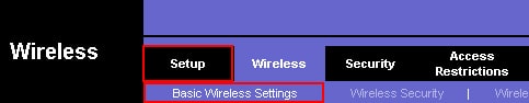 linksys router configuration