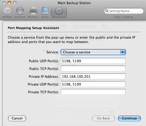 airport express setup