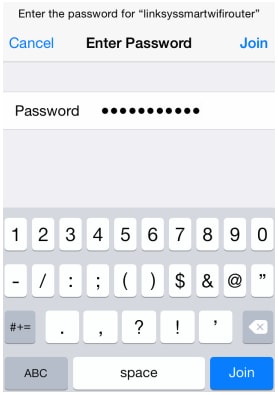 iphone not connecting to linksys router