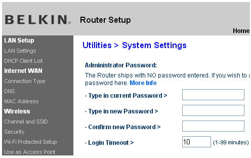 loop Sanctuary prison Break Reset Password for Belkin Wireless Router | Router Technical Support