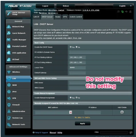 How To Change Password On Asus Rt Ac68u Router Technical Support