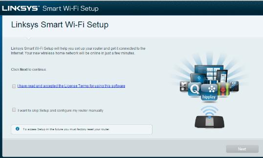 Setup Linksys EA6100 Router
