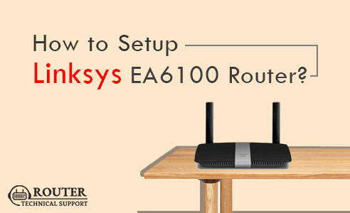 setup linksys ea6100 router