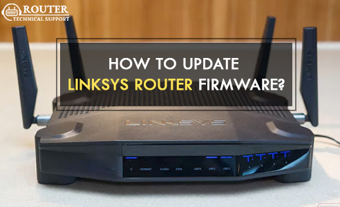 linksys router - how to install firmware updates