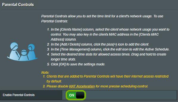 how to bypass asus router parental controls