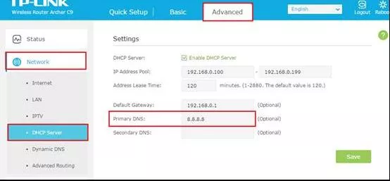 TP-Link Router Gets a WAN IP from the Modem But no Internet Access
