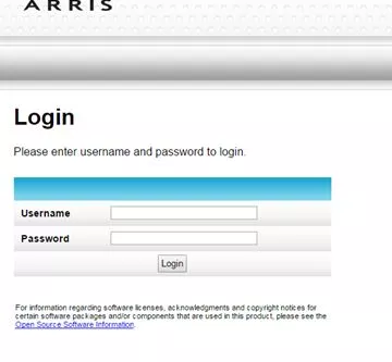 arris nvg599 firmware update