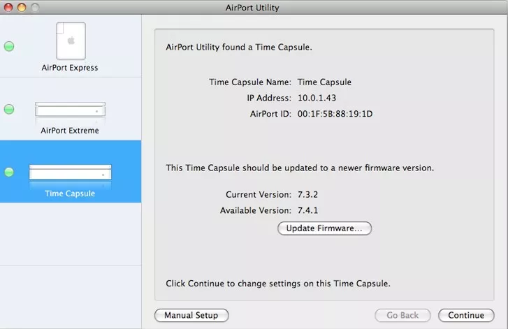 airport express firmware